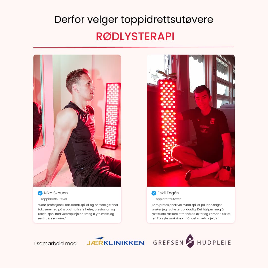 RedHeal Mega - Rødlyspanel - Rødlysterapi - red light therapy norge - rødt lys terapi