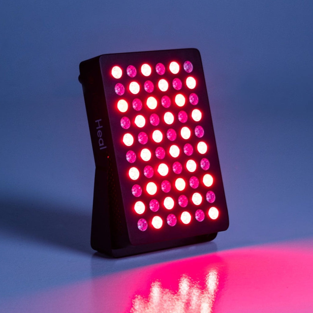 RedHeal Mini - Rødlyspanel - Redheal - Rødlysterapi - red light therapy norge - rødt lys terapi