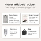 Infrarød Saunateppe