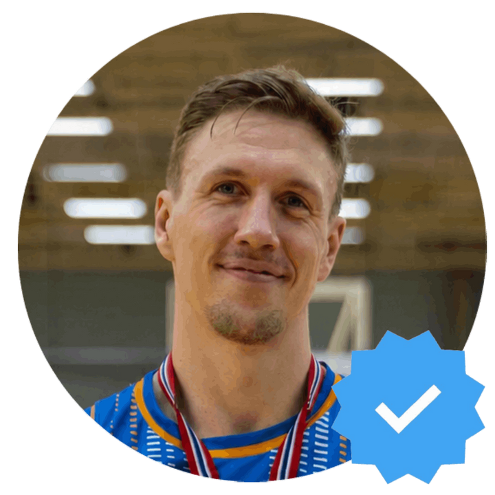 Niko med verifiseringsmerke